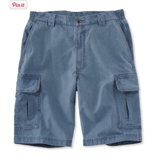 L.L. Bean Other - L.L. Bean Men’s Tropic-Weight Cargo Shorts 10” Vintage Indigo Size 36